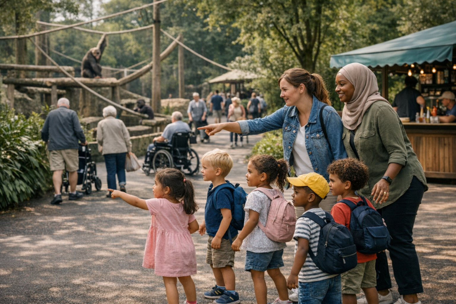 Kinderopvang in Ouwehands Dierenpark